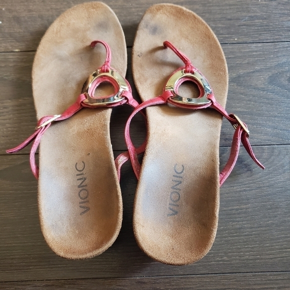 Vionic Wedge Sandals - Picture 3 of 11